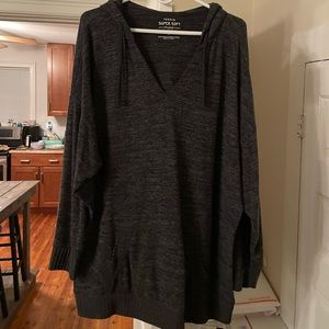 Torrid Size 3 Super Soft Plush Tunic Hoodie